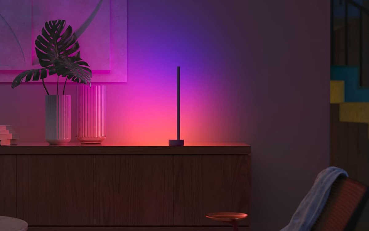 Philips Hue Signe Gradient Table Lamp for Mood Lighting and Smart Home Atmosphere