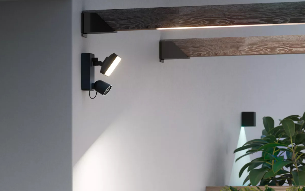 Philips Hue Smart Security LED Floodlight Camera with 1080p HD Night Vision and Automation Features