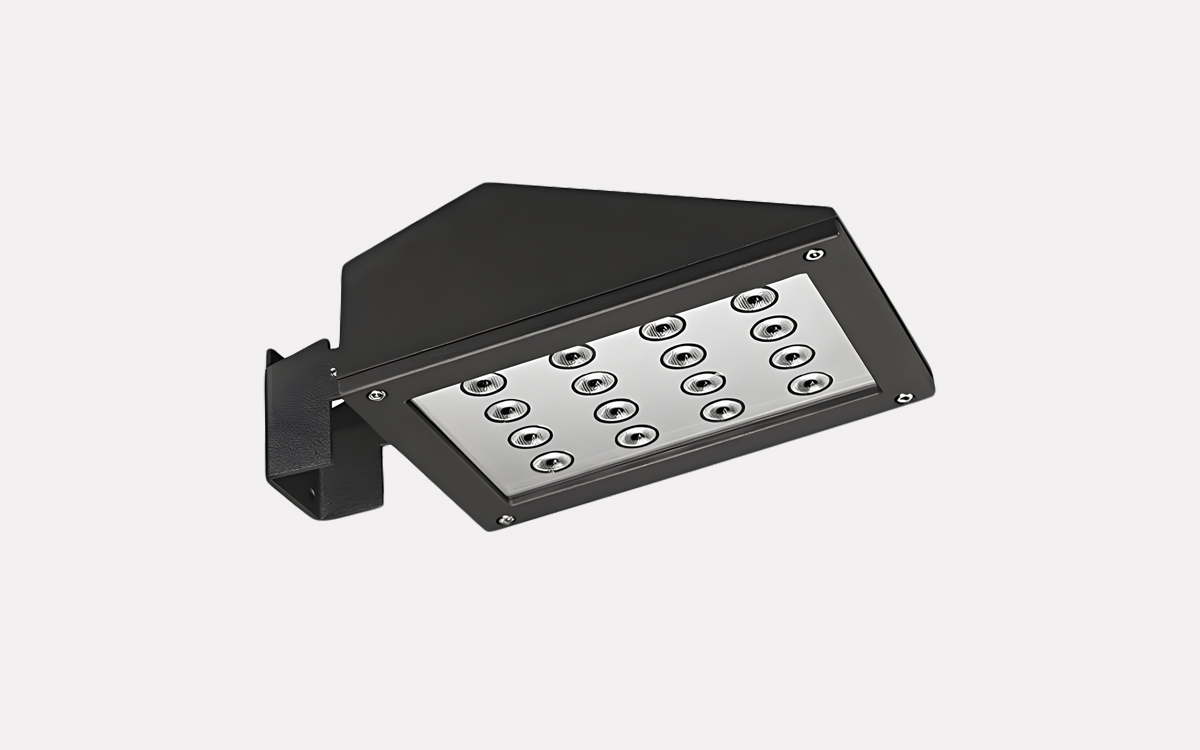 Pole and Wall Mounted LED Floodlight for Indoor and Outdoor Area Lighting