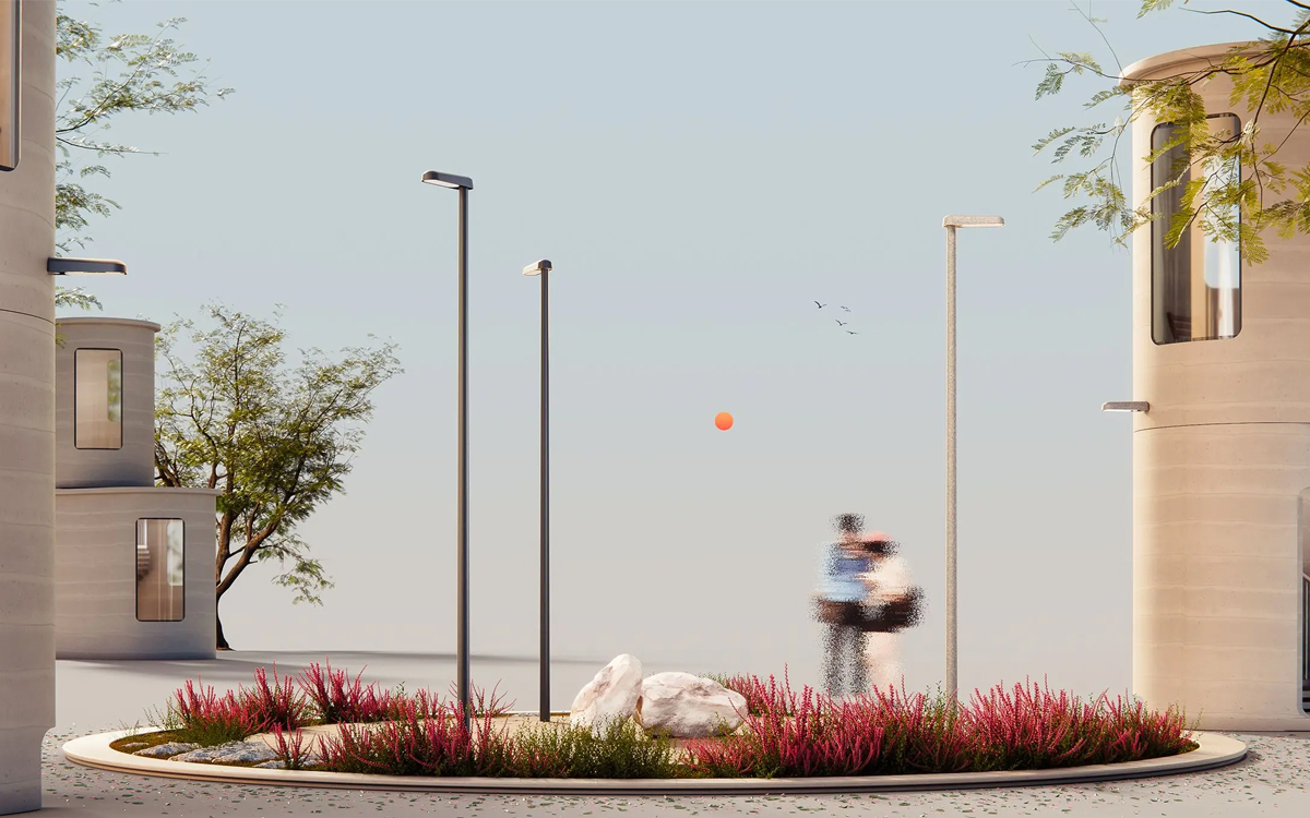 Pole-Top and Wall-Mounted LED Fixture for Walkways, Streets, and Public Area Illumination