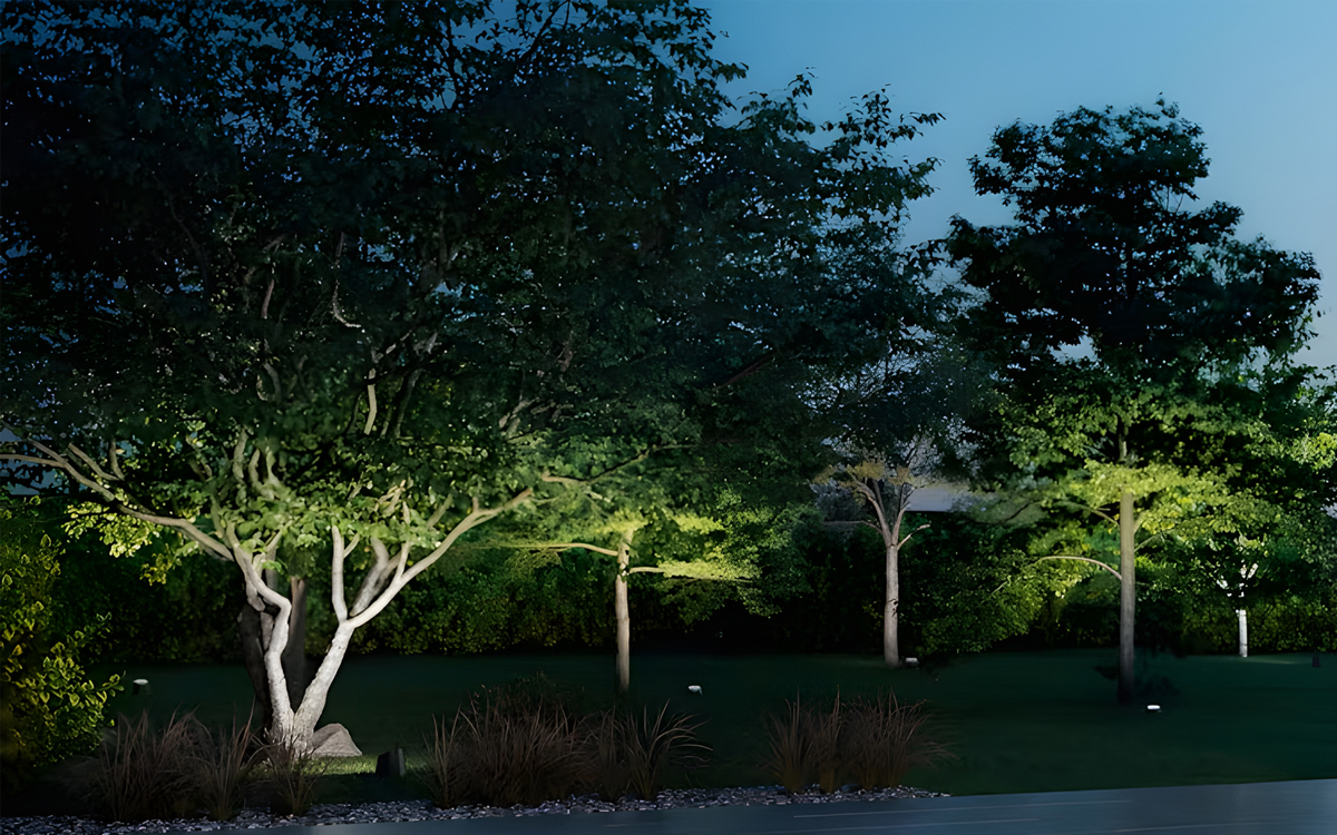 Portable Outdoor Garden Uplight for Patio, Lawn, and Pathway Accent Lighting