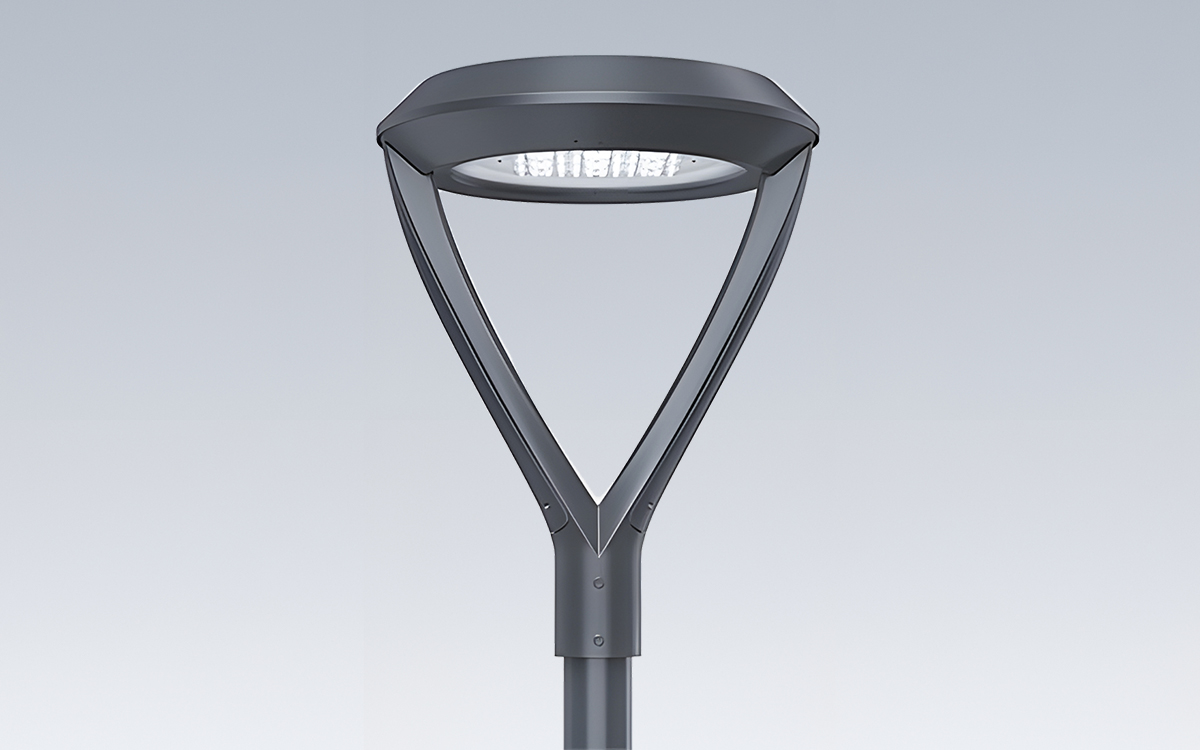 Post-Top Light for Residential Streets, Pedestrian Pathways, Parks, and Building Surrounds