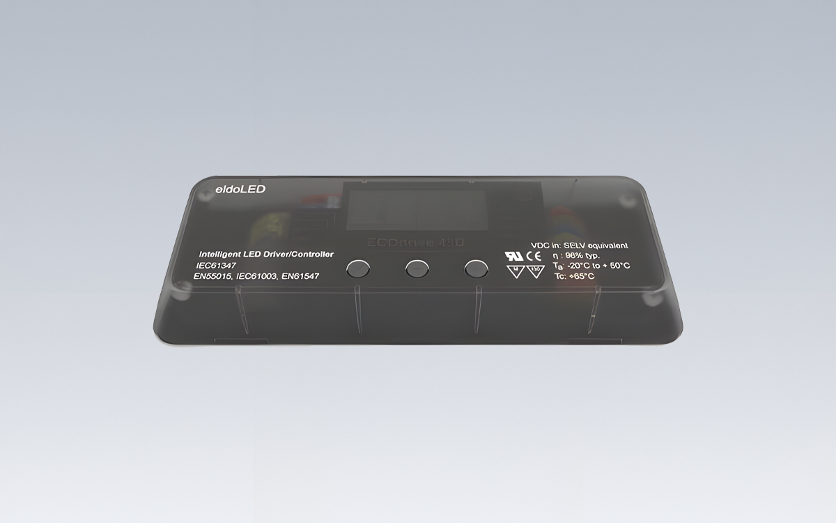 Programmable Constant Voltage LED Drivers with Universal Control Support Including DALI-2, DMX, 0-10V, and Casambi Wireless Systems