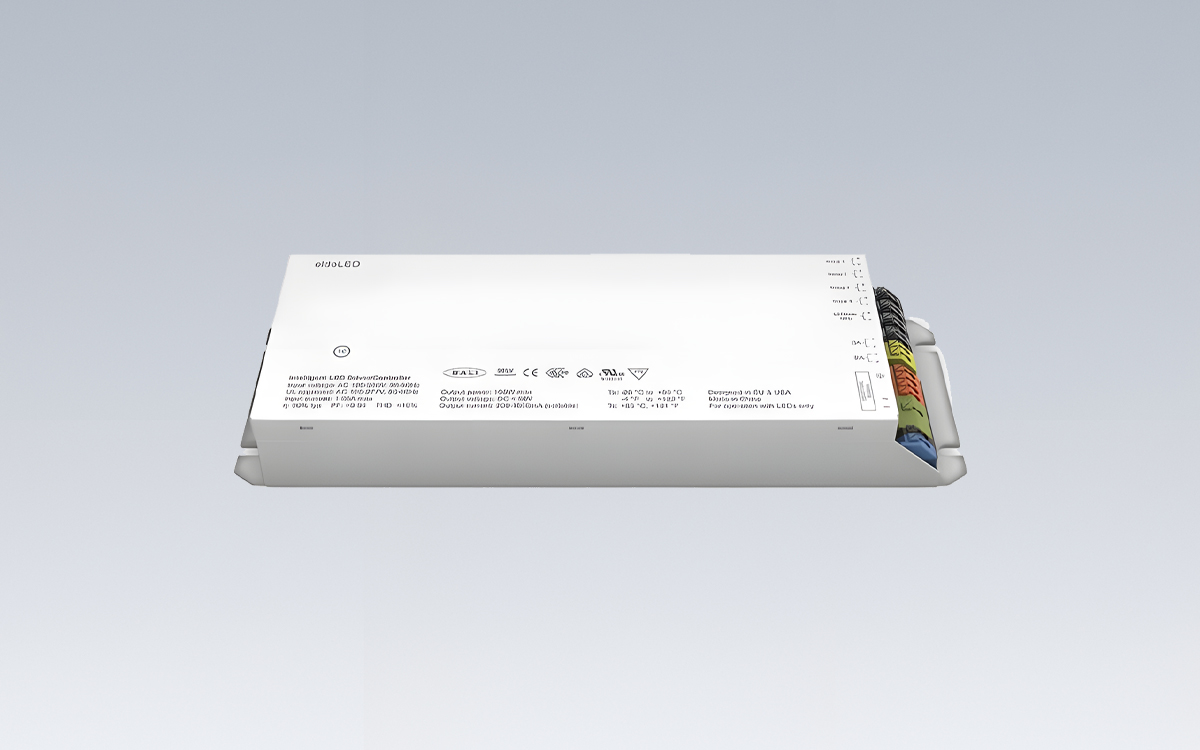 Programmable Digital LED Driver with Wireless Control Capability via Casambi and Atrius IoT for Remote Lighting Management