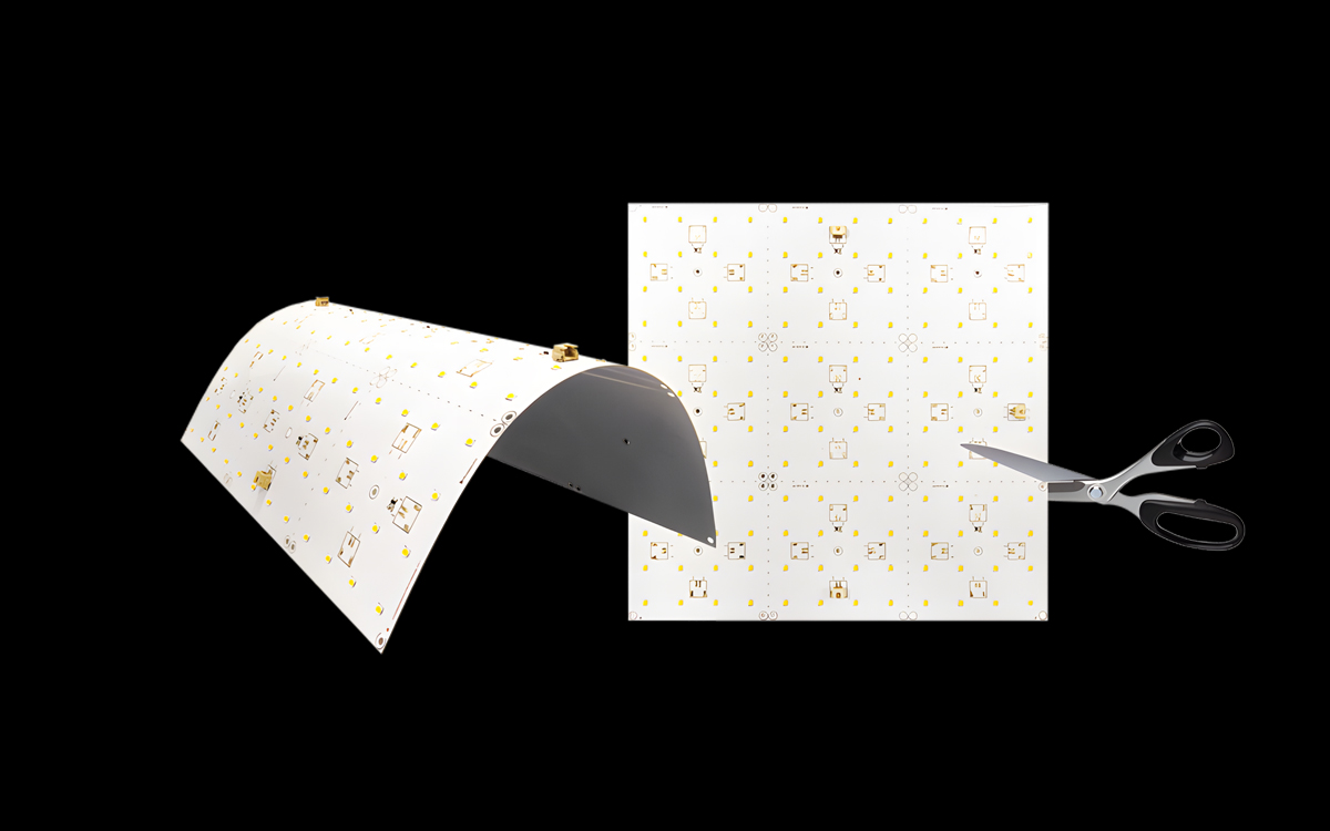 Programmable RGBW Flexible Silicone LED Panels for Backlighting Onyx, Stone, Resin, and Translucent Surfaces