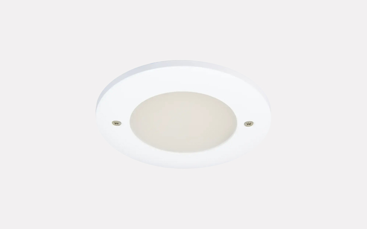 Recessed Anti-Ligature LED Downlight for Prisons, Psychiatric Wards, and Holding Cells