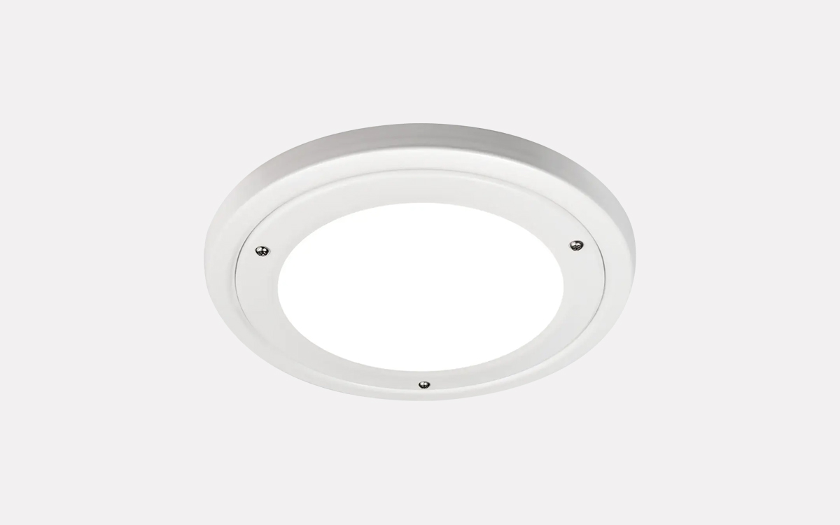 Recessed Anti-Ligature LED Downlight with Hidden Radar Sensor for Behavioral Health Safety