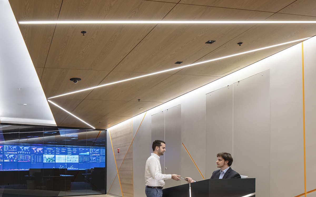 Recessed Architectural Linear and Geometric Lighting Fixture with DALI, DMX, or PoE Drivers