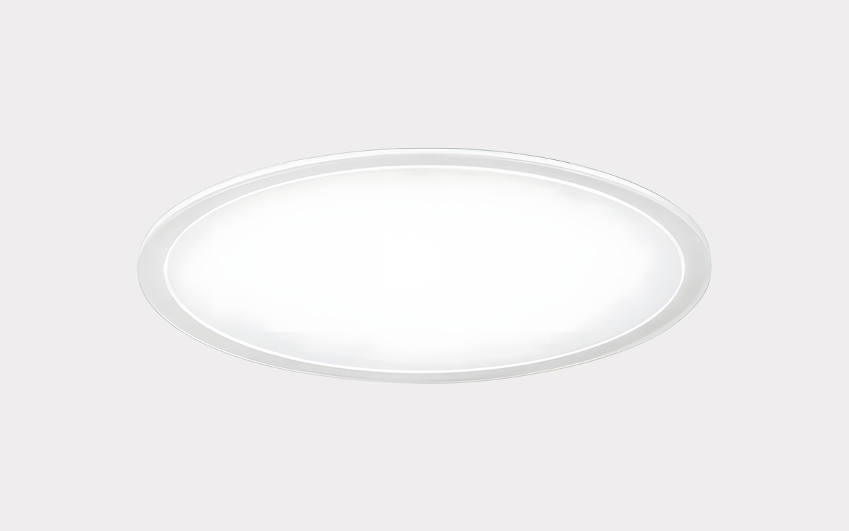 Recessed LED Downlight with Wide Lambertian Distribution for Uniform Office Illumination