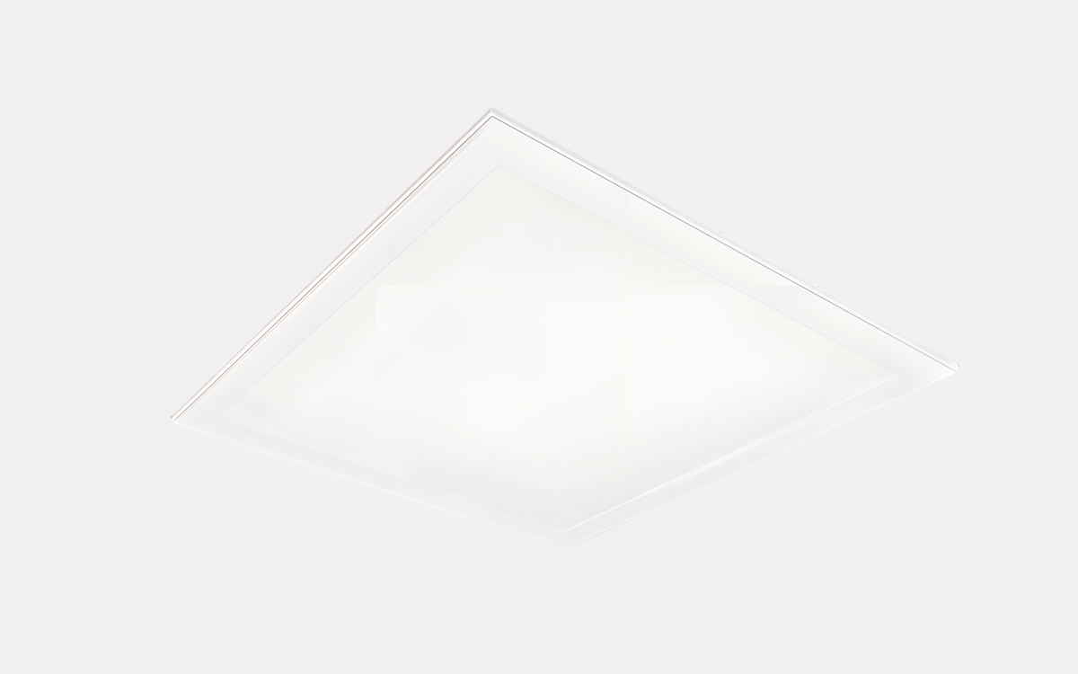 Recessed LED Panel Light with Fraunhofer IPA Certification for Cleanroom and Lab Use