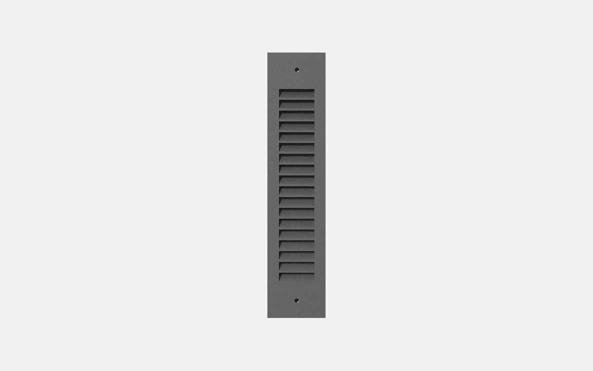 Recessed Outdoor LED Wall Light for Walkways and Building Perimeters with Marine-Grade Body