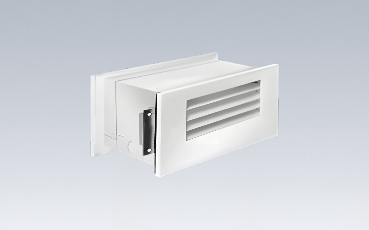 Recessed Wall Mount Step Lights with Antimicrobial and Ligature-Resistant Construction