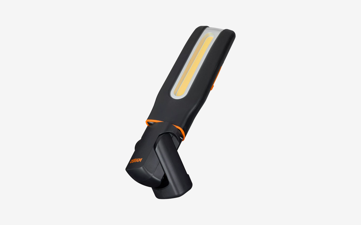 Rechargeable LED Work Light for Automotive Repairs, Technical Work, and UV Inspection