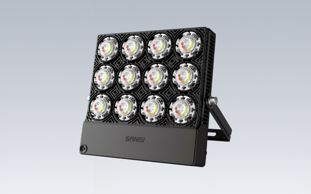 Remote Controlled RGB LED Flood Light for Building Exterior Walls, Architectural Features, and Outdoor Decorative Lighting