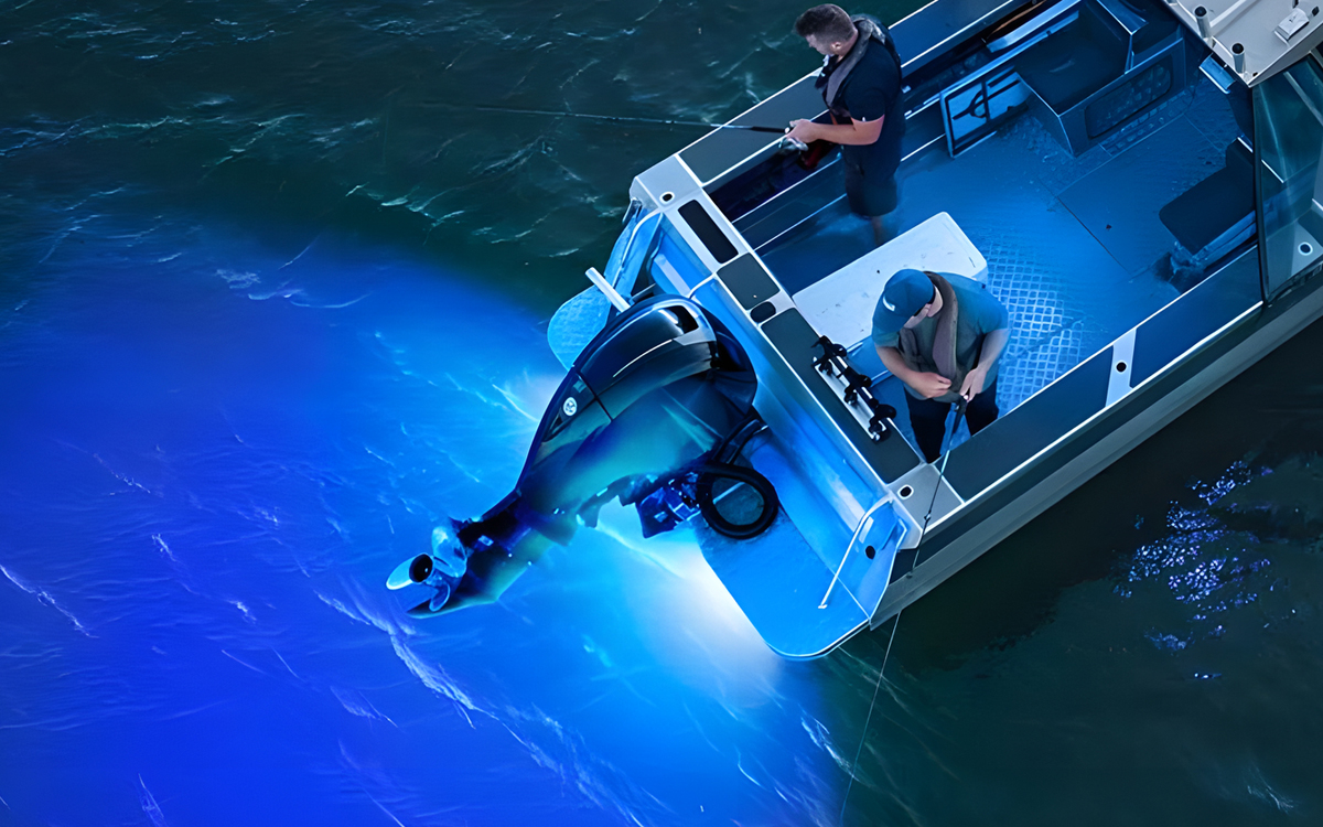RGB + Edge Glow LED Underwater Boat Lights for Saltwater Us