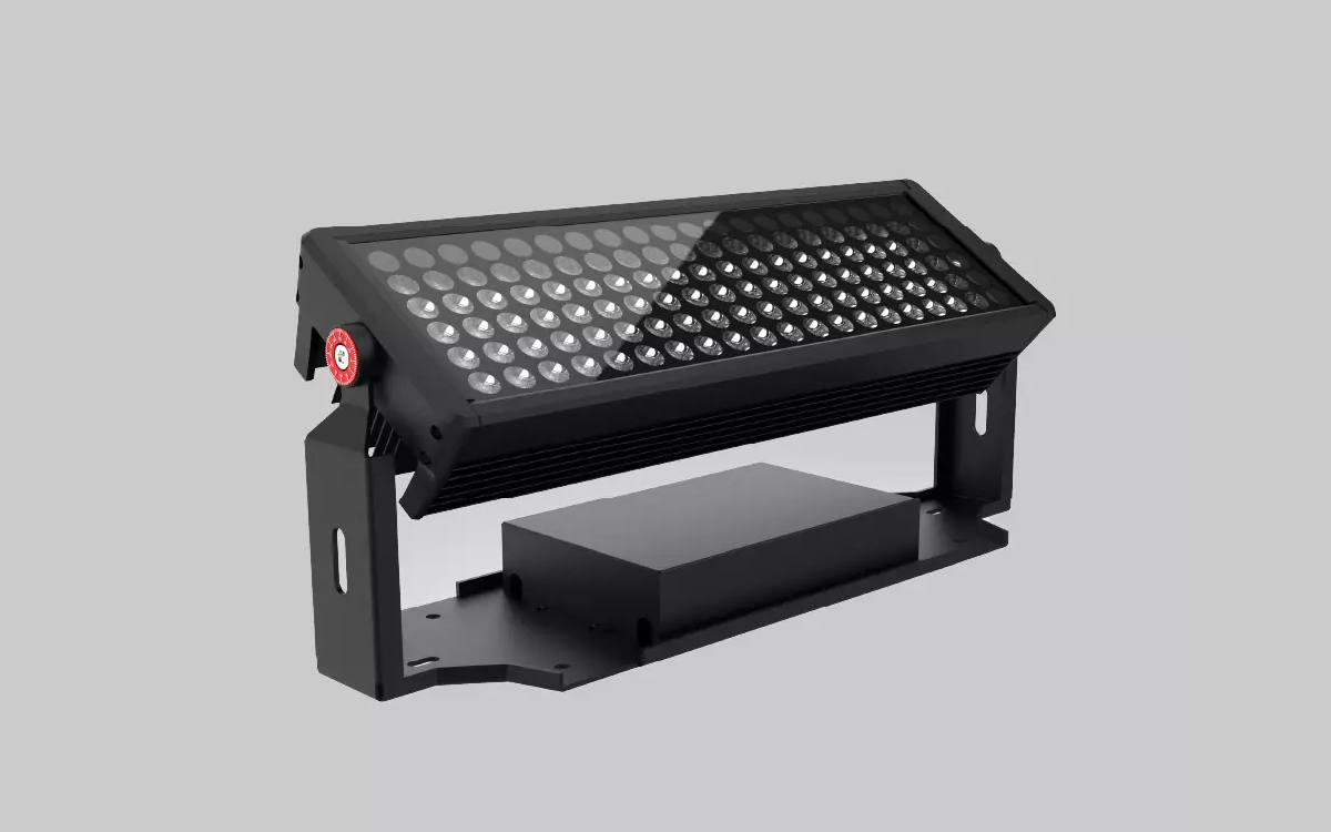 RGB/RGBW LED Projector with DMX512 Control and Smooth Dimming for Landscape and Architectural Features