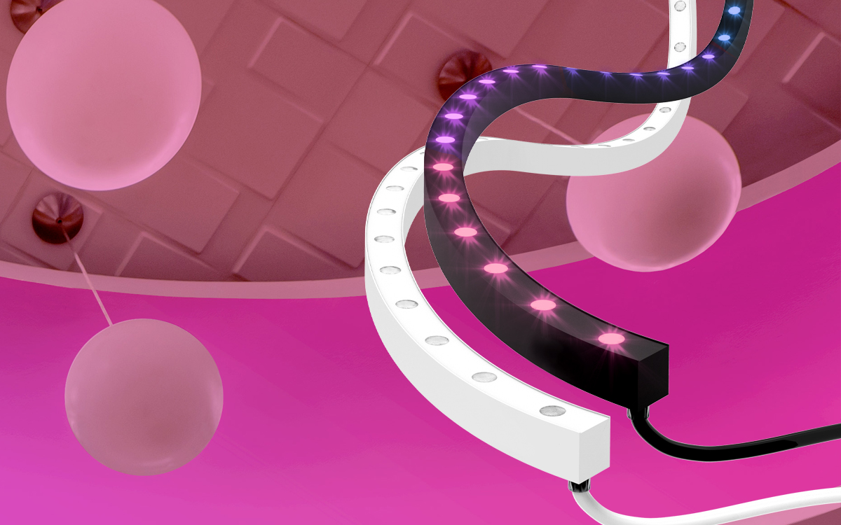 RGBW Linear LED Wall Grazer for Pixel-Level Color-Changing Architectural and Landscape Lighting