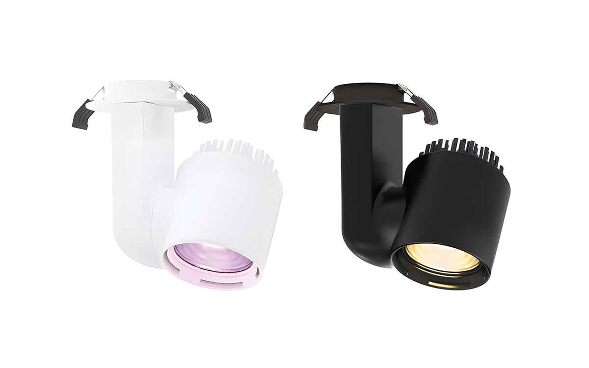 RGBW, RGBA and Tunable White LED Spotlight for Retail, Gallery, Hospitality, and Office Lighting