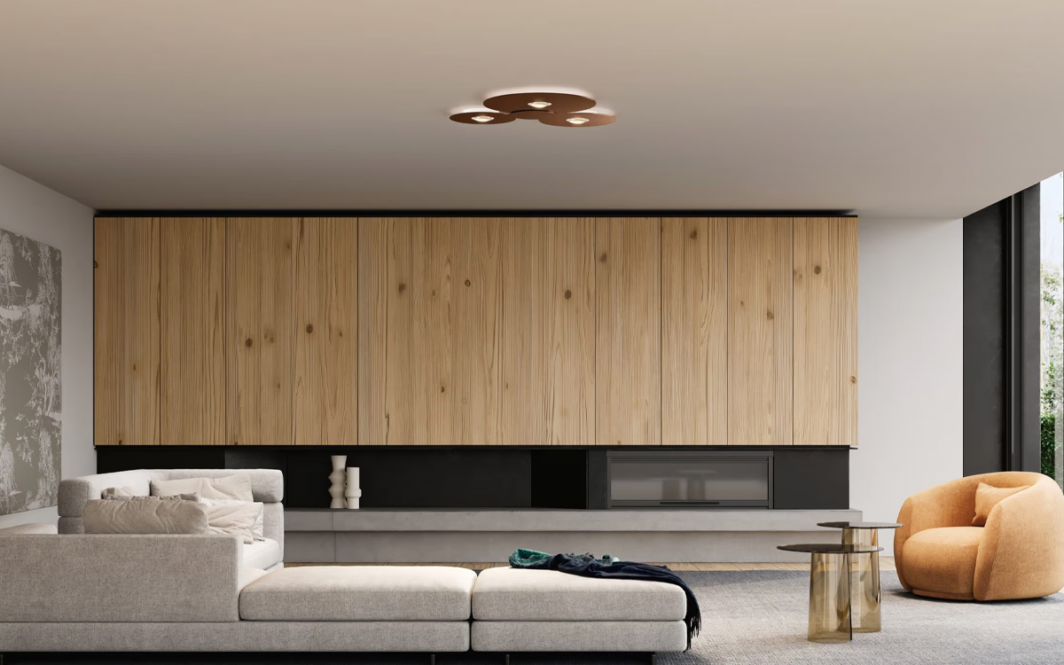 Round Ceiling Lights with Compact Design and Sophisticated Finishes for Modern Homes, Hotels, and Apartments