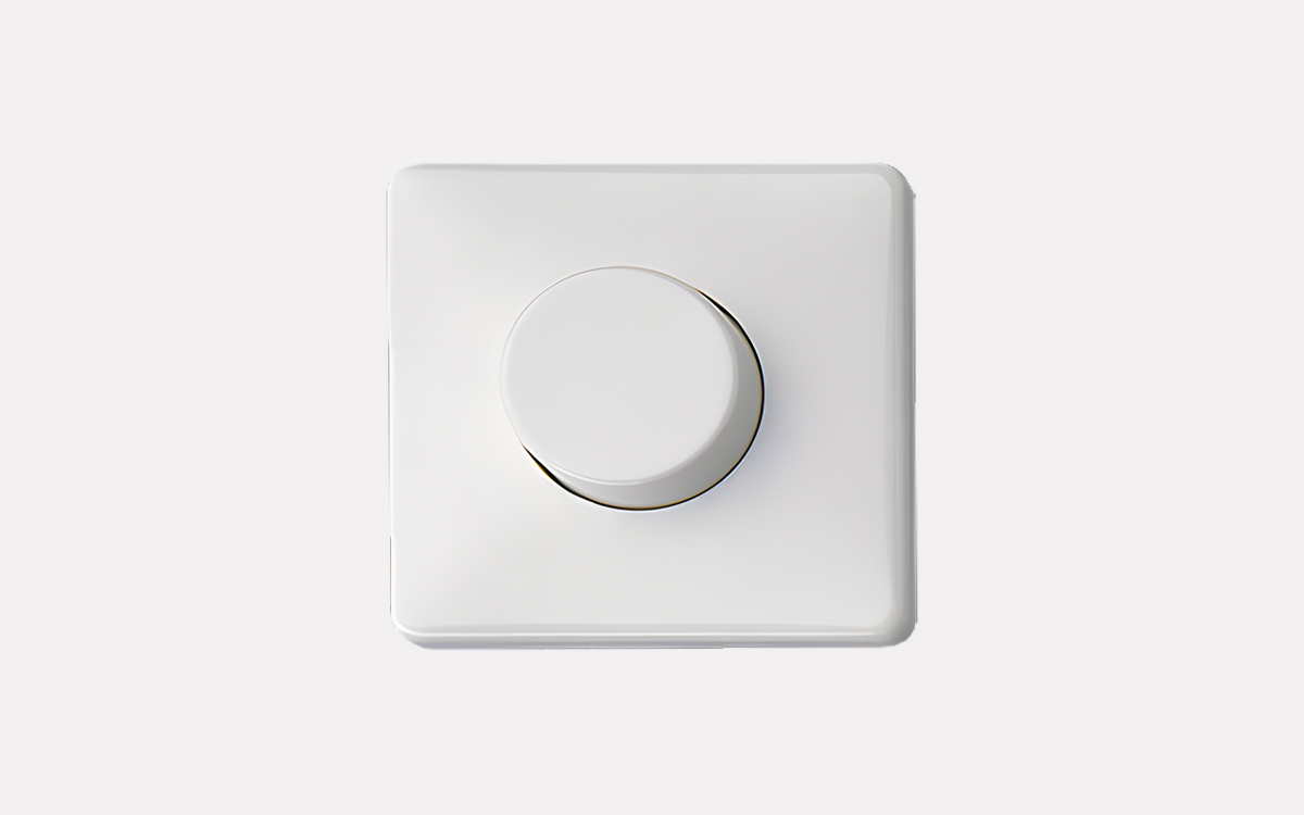 Scalable DALI Rotary Dimmer with Push and Turn Control for CCT LED Fixtures
