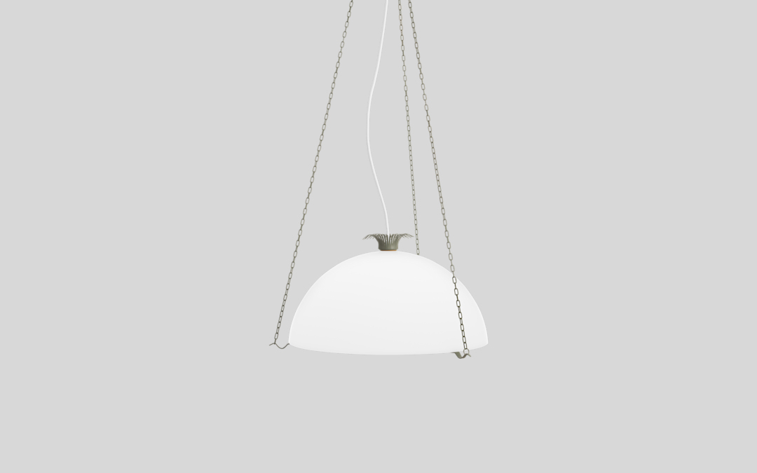 Scandinavian Pendant Lamp with Hook Suspension and Artisan Craftsmanship