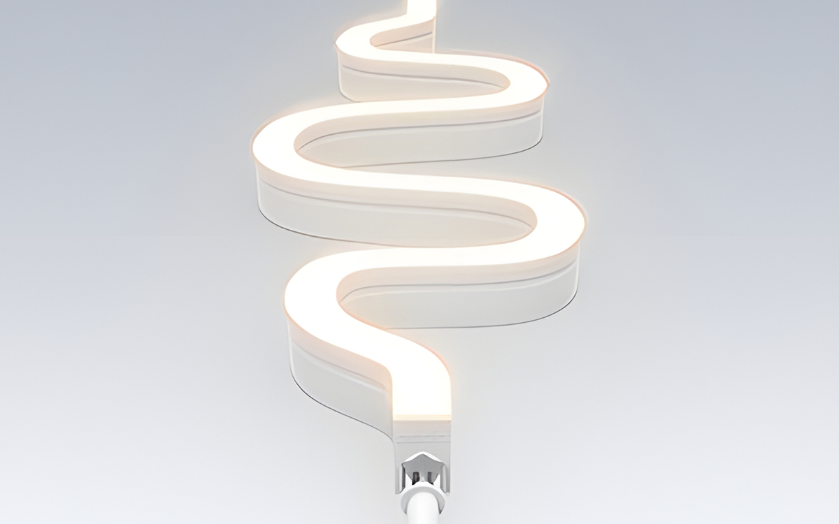 Side and Top Bend Flexible Linear LED Neon Strip Light with Dynamic White/RGBW Control