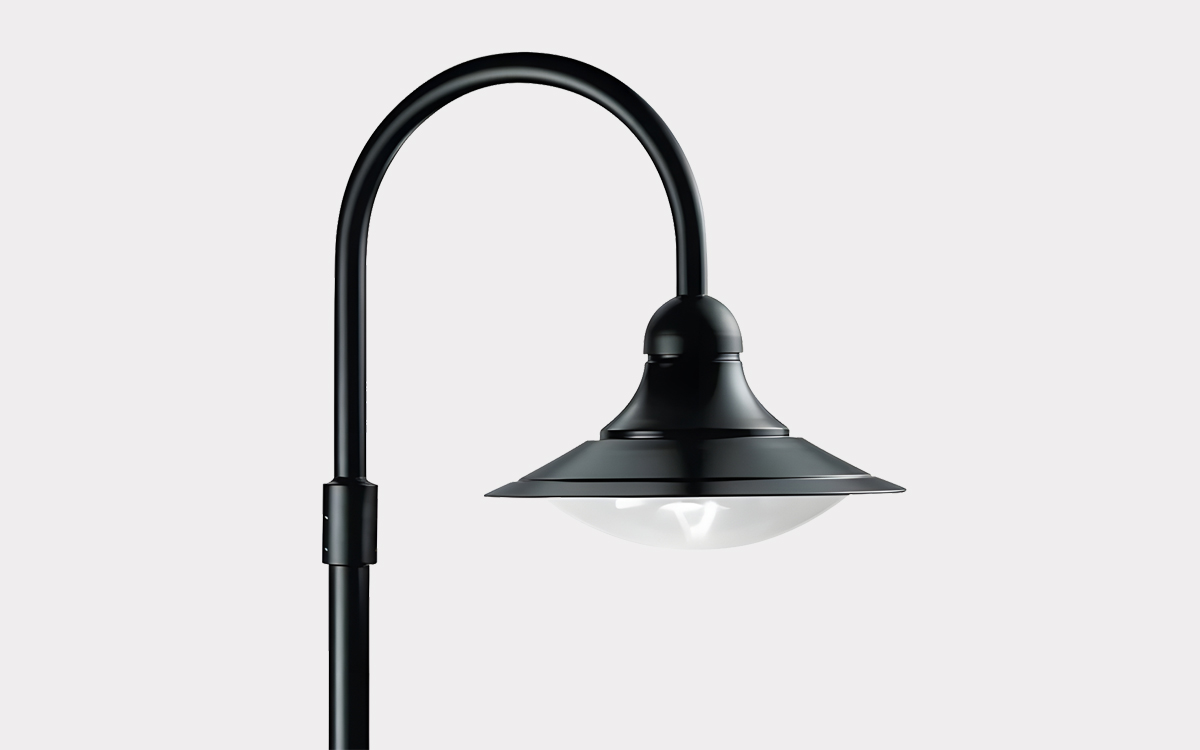 Side-Mount LED Pendant Street Light for Residential Roads, Parks, and Pathways