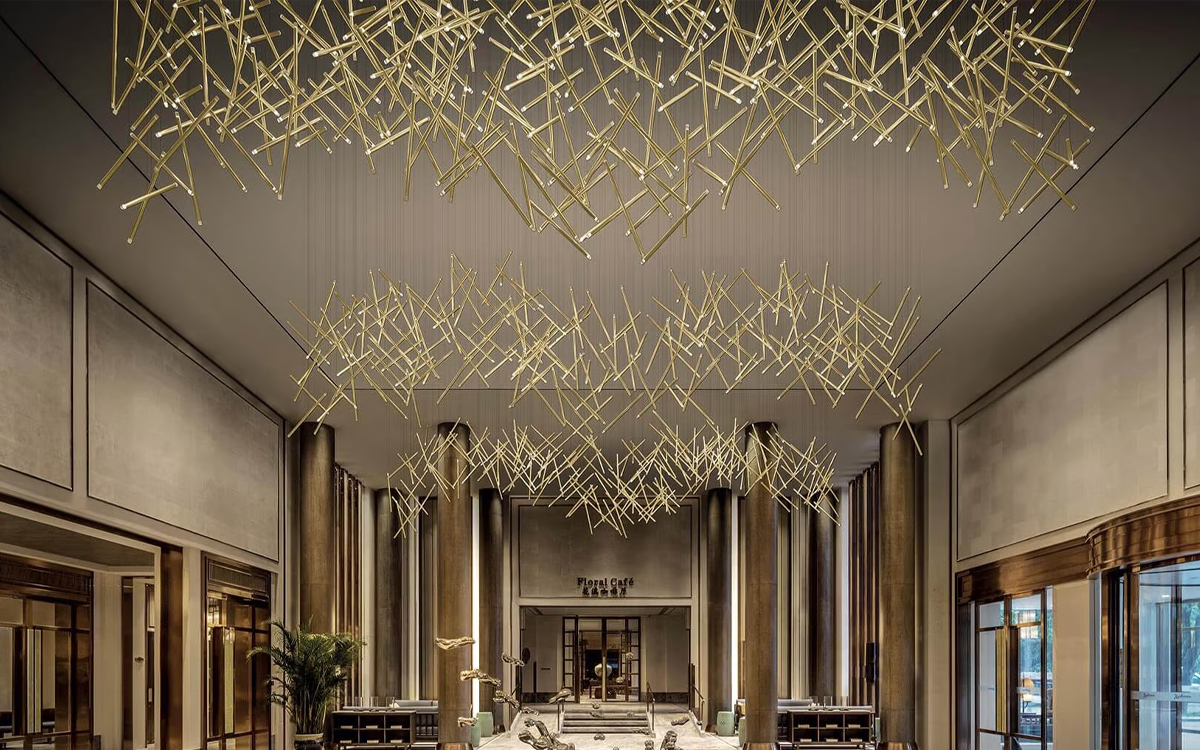 Slim Cylindrical LED Pendant Lights with Dual-Ended Glow for Creative Cluster Arrangements