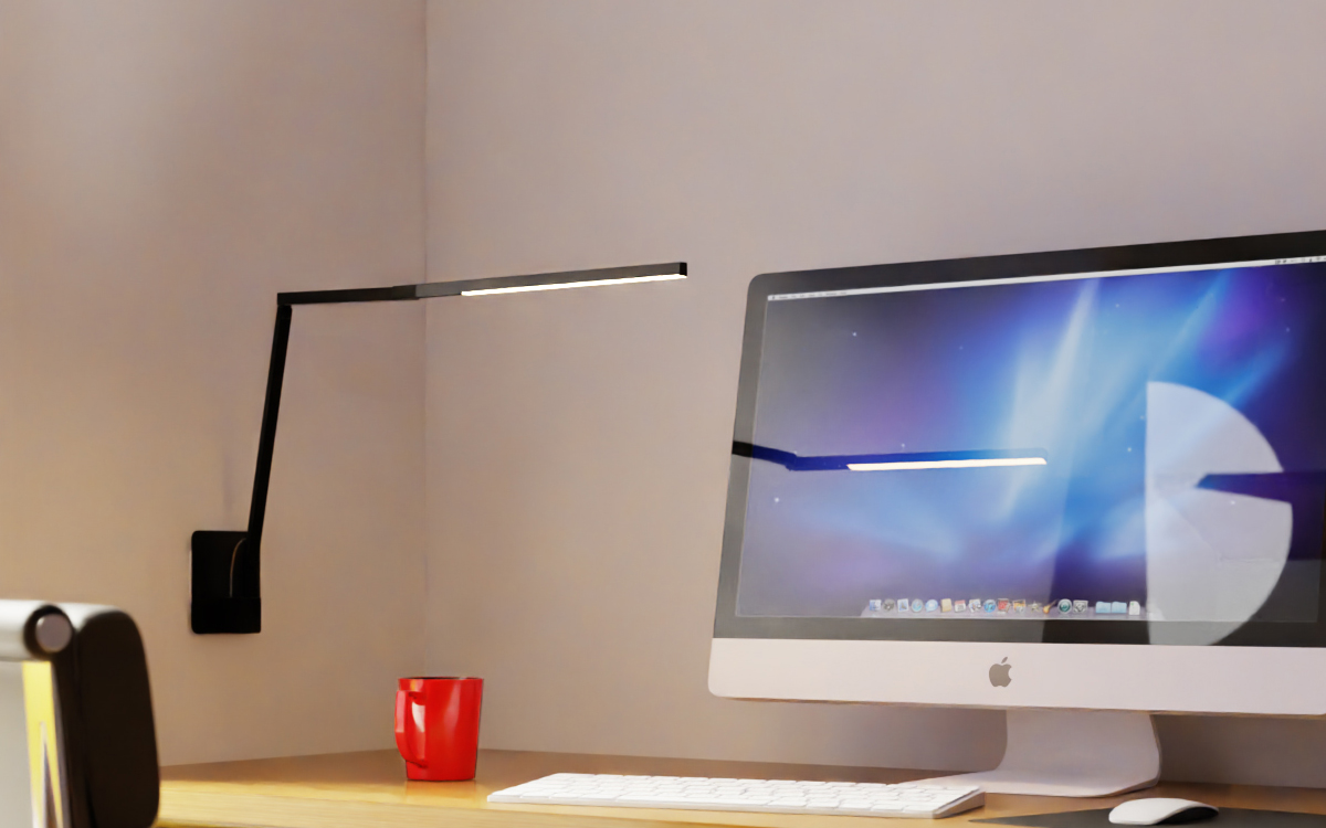 Slim Profile LED Wall Light with Slat Wall, Hardwire, or Plug-In Mounting Configurations