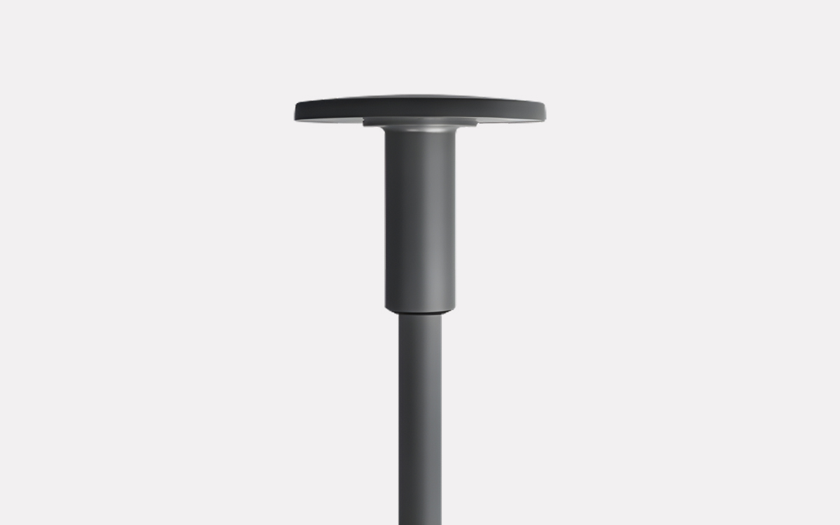 Smart‑Ready Post Top Street Light with Zhaga Socket for IoT Sensor Integration