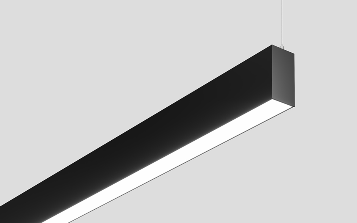 Smart Linear Pendant Light for Adaptive Workspaces with Motion and Daylight Sensor Controls
