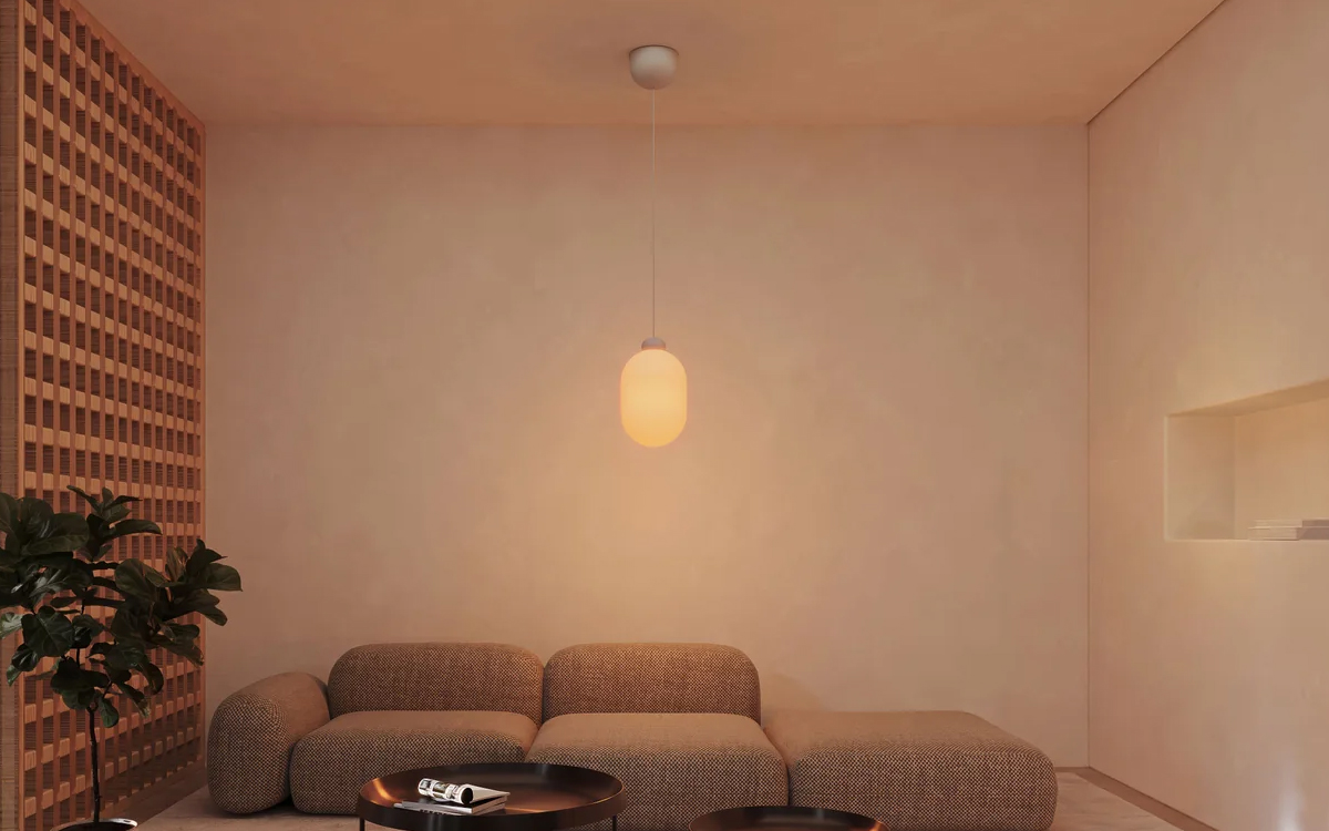 Smart Pendant Light with Warm Dimming and Human-Centric Lighting Design