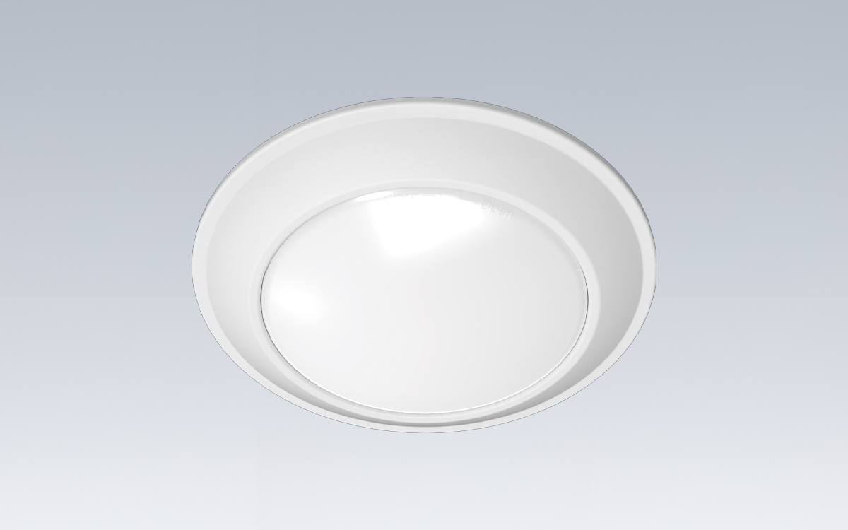 Smart Surface-Mount LED Disk Light with Tunable White Control and Bluetooth or Zigbee Connectivity Options