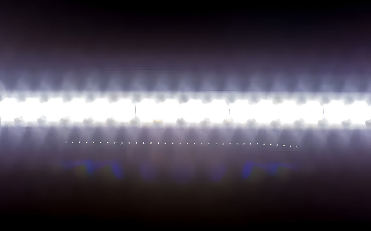 SMD2835 Cool White LED Strip Lights for Retail and Commercial Installations