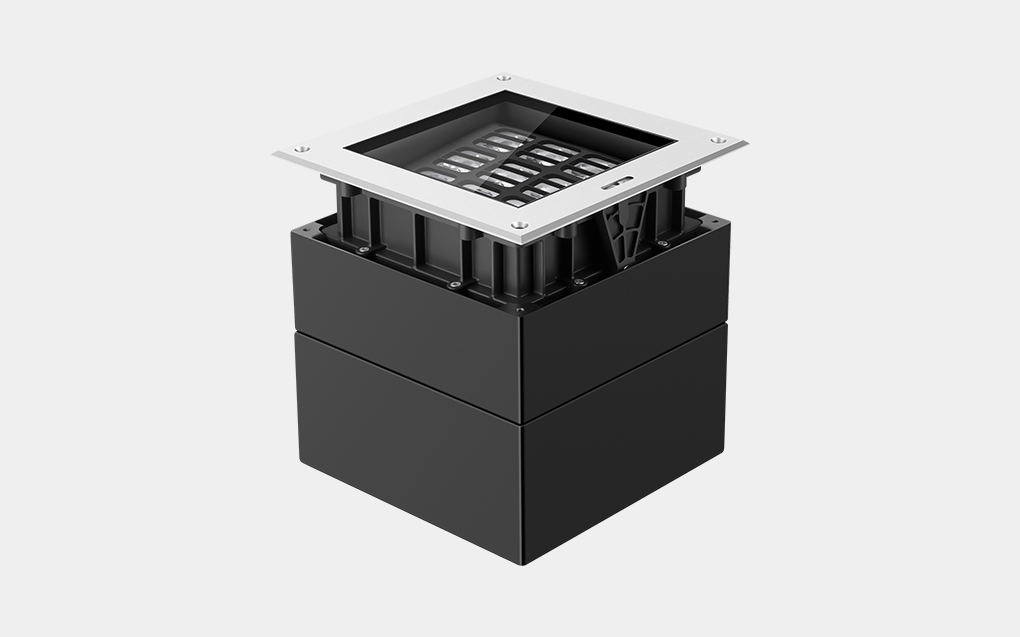 Sonax Square - Drive over inground LED uplighter with directional optical system