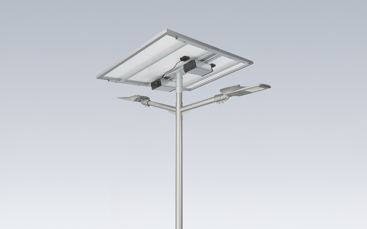 Split Solar LED Street Lighting System with High-Efficiency Solar Panels and Intelligent MPPT Controller
