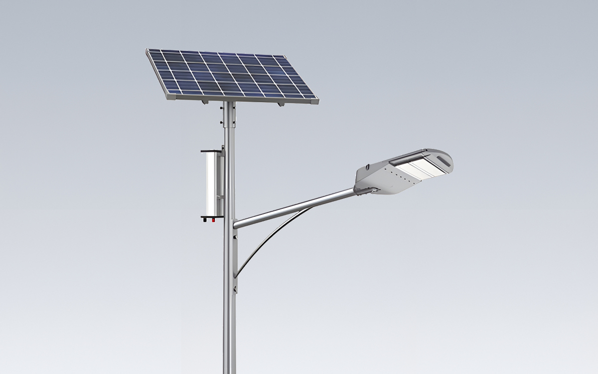 Split Solar Street Light with High-Capacity Lithium Battery and High-Strength Teijin Lens