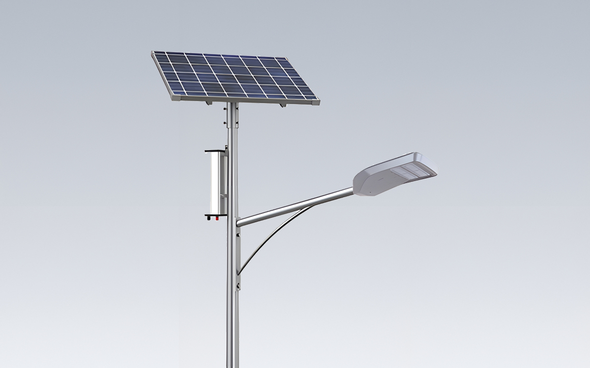 Split Solar Street Light with Modular Design and Easy Plug-and-Play Power Connection for Fast Installation