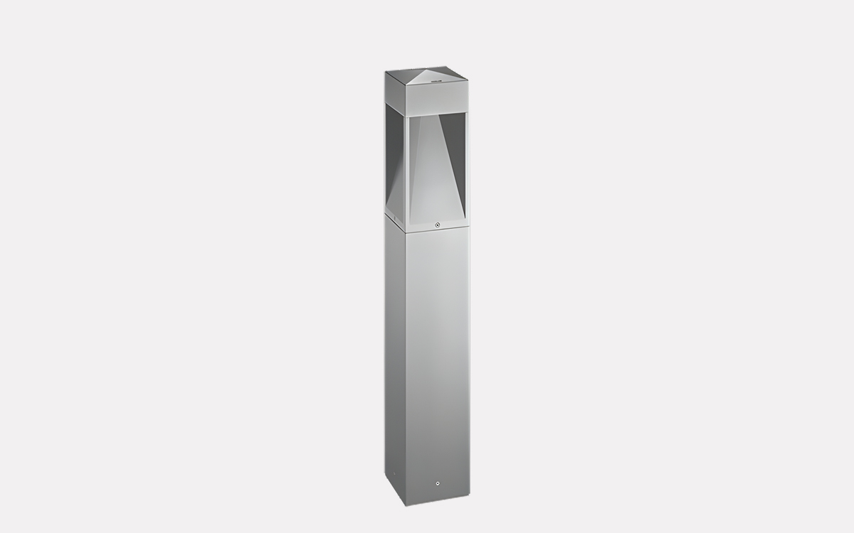 Square-Shaped LED Bollard Light for Entrances, Amenity Areas and Walkways