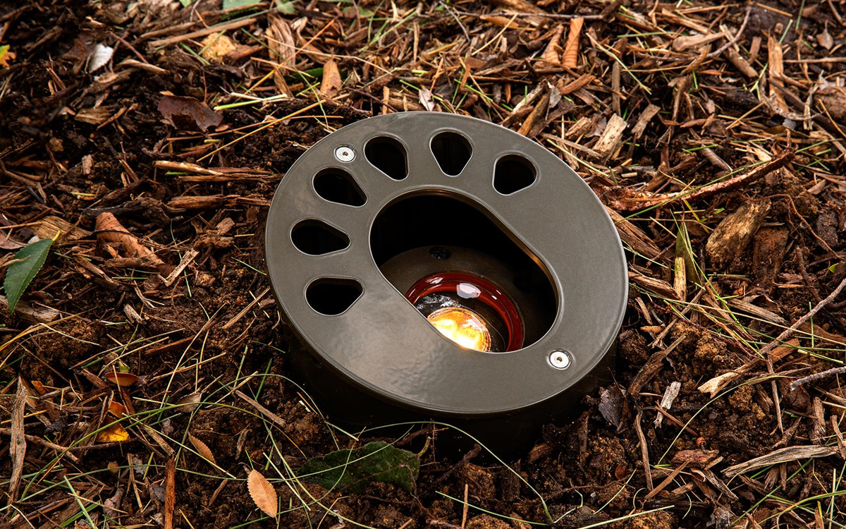 Subterranean LED Well Light with Phase/PWM Dimming and RGBW Color Changing Option via Luxor® ZDC Control System