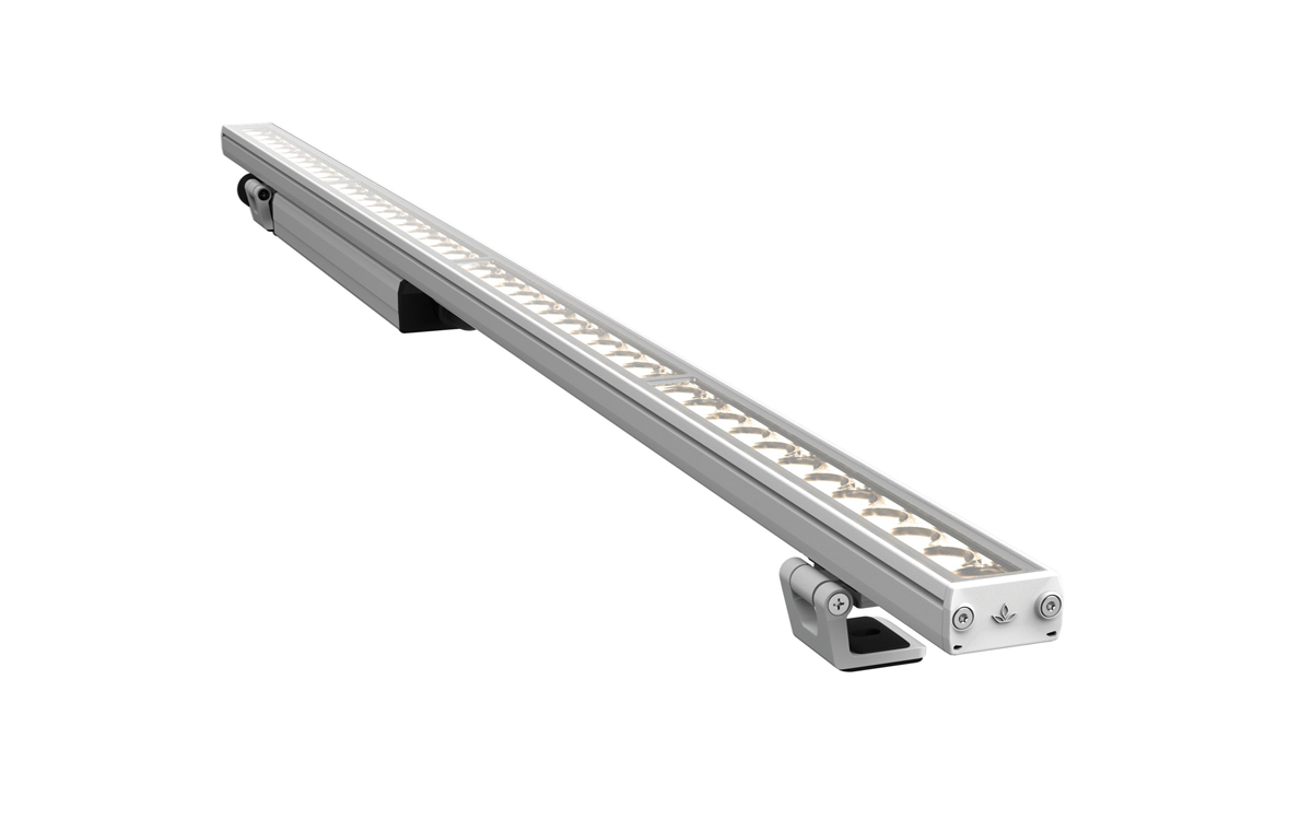Surface-Mount LED Linear Grazer with High Lumen Output for Architectural Facade Lighting
