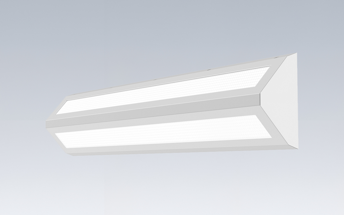 Surface Mount Linear LED Wall and Ceiling Light for Correctional and Behavioral Health Facilities