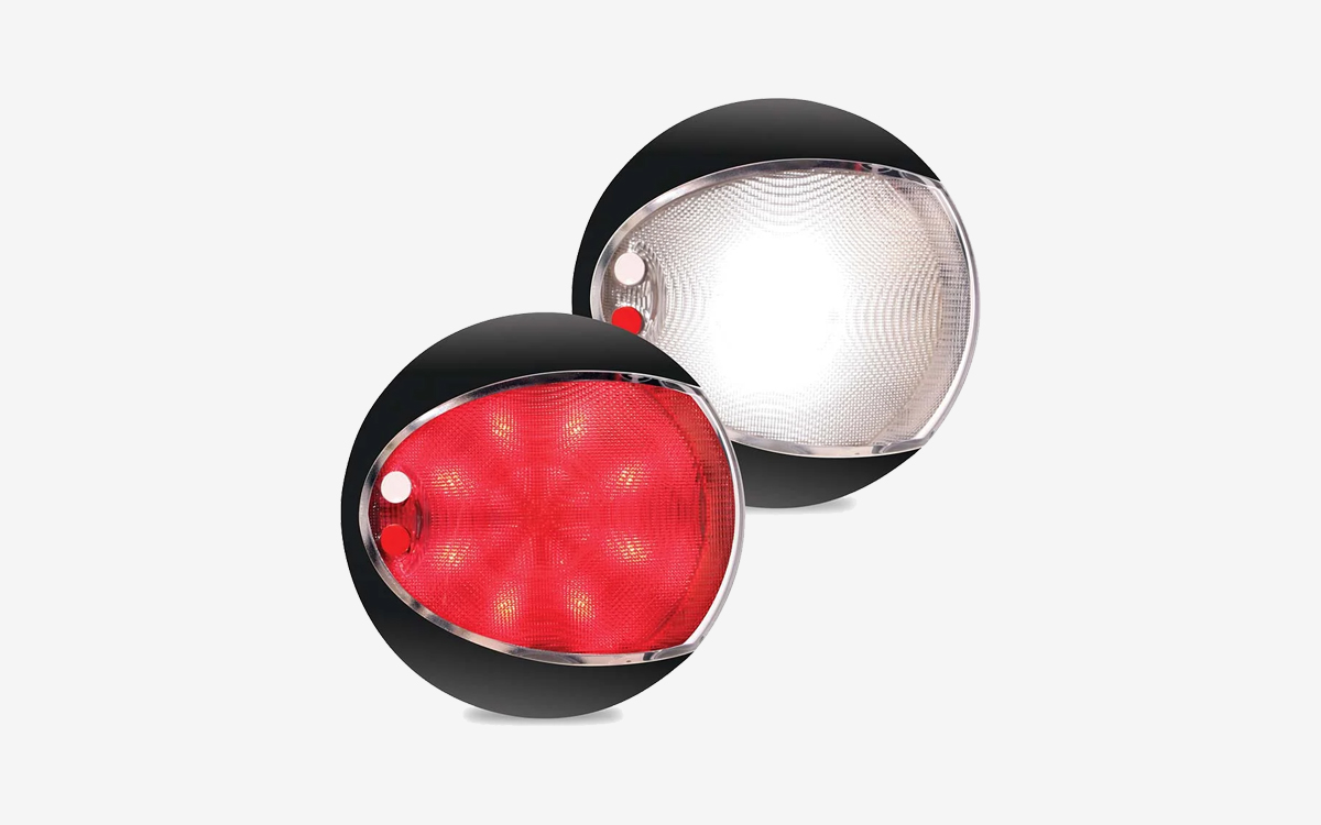 Surface Mount Marine LED Downlight with Touch Sensor for Yachts and Sailboats