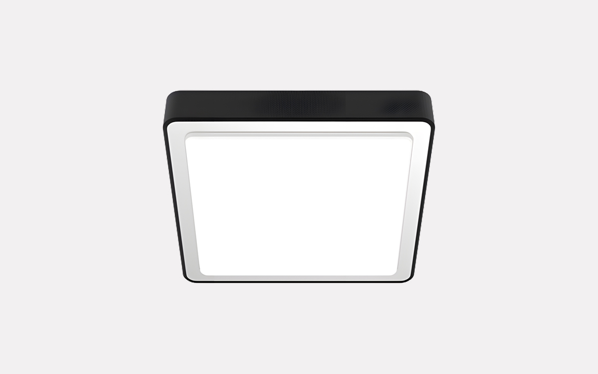 Surface Mount Square LED Ceiling Light for Marine and Industrial Indoor Lighting