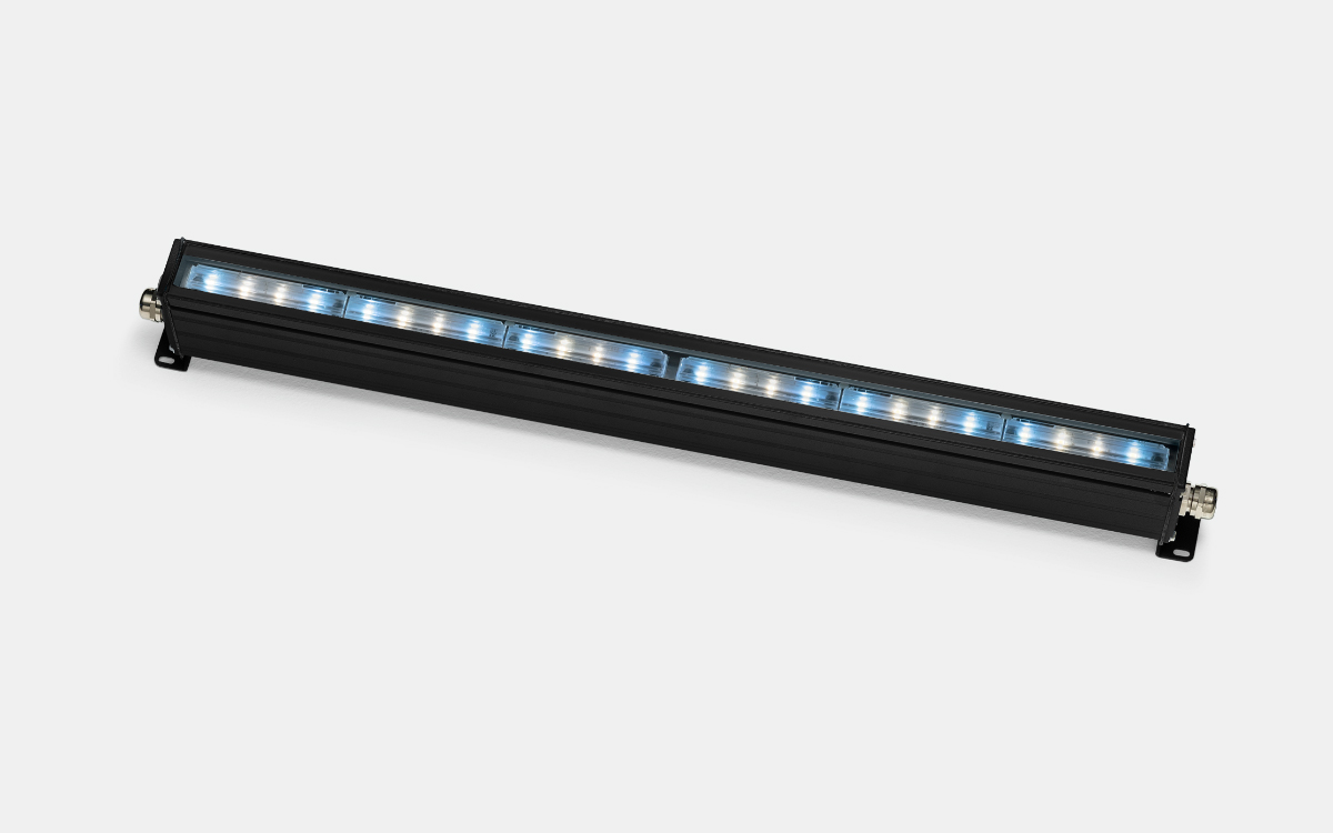 Surface-Mount Tunable White LED Graze Lights for Façade Lighting and Architectural Accent Applications