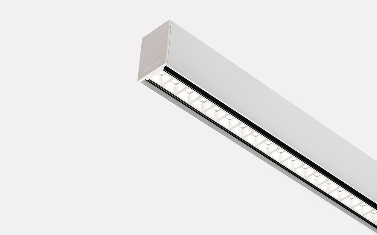 Surface, Suspended, or Recessed Linear LED Fixtures with Integrated Emergency Backup