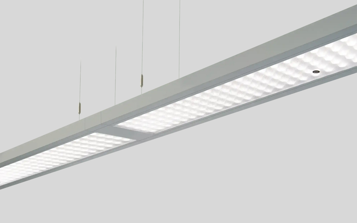 Suspended Direct/Indirect LED Luminaire with Integrated Cable Trunking for Schools and Offices