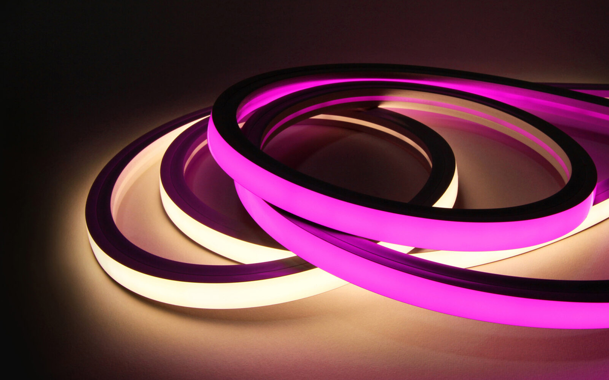Top-Bend LED Neon Strip Light for Curved Signage, Lettering, Decorative Arches, and Architectural Highlights