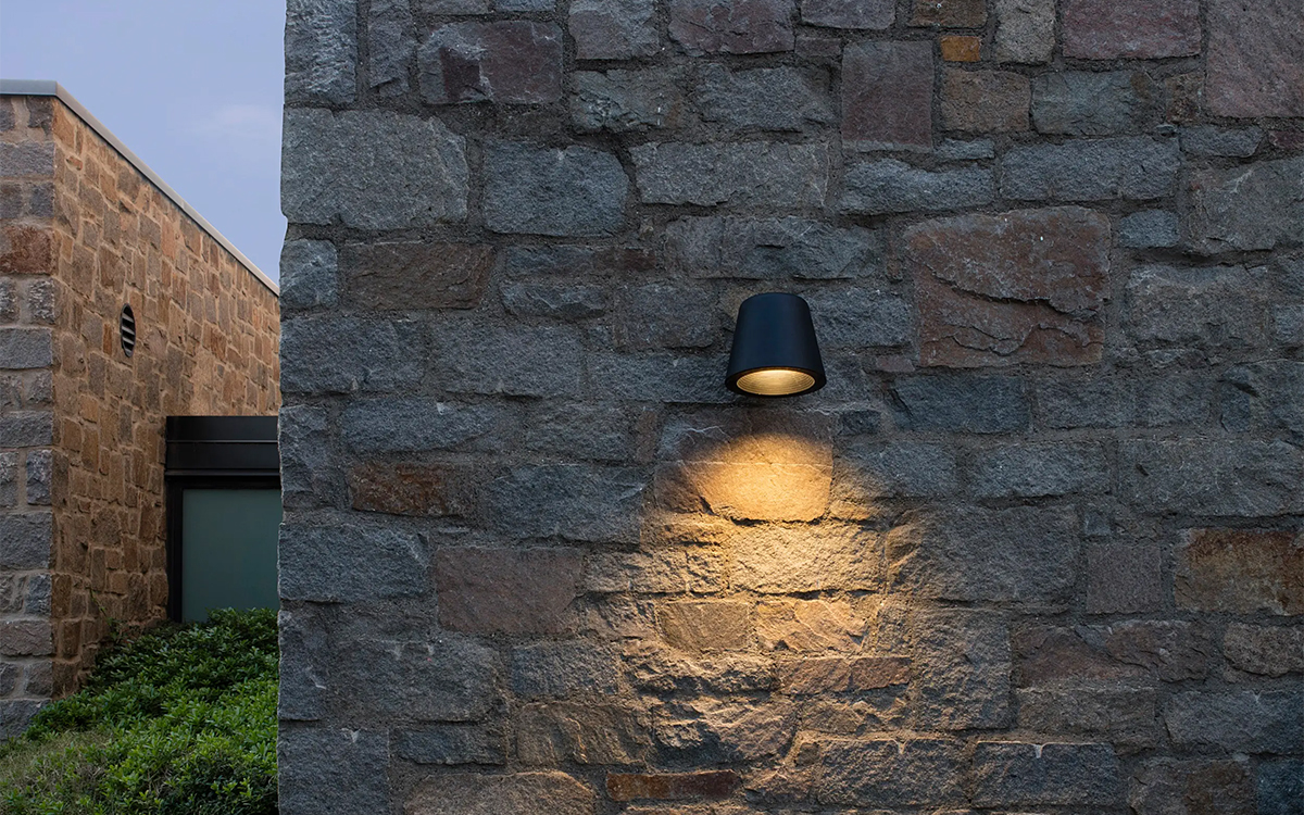 Tumbler Outdoor Area and Wall Light for Urban Environments