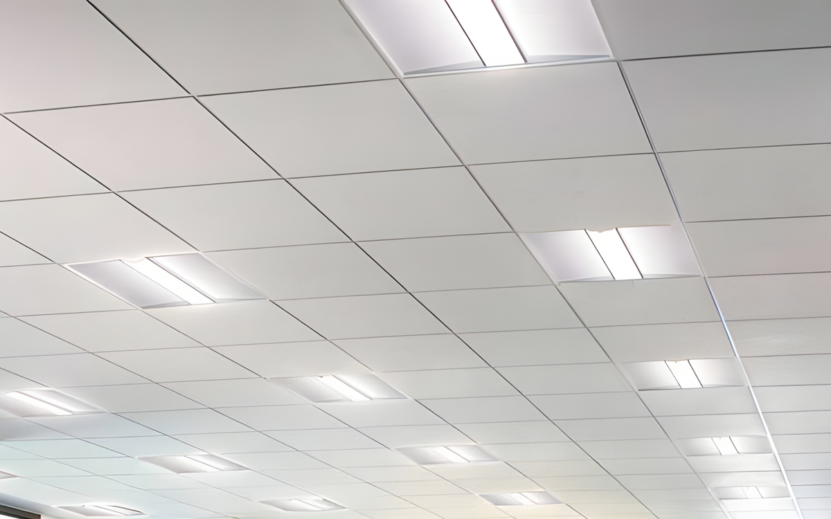 Tunable White Frameless LED Troffer Light for Classrooms, Offices and Hospitals